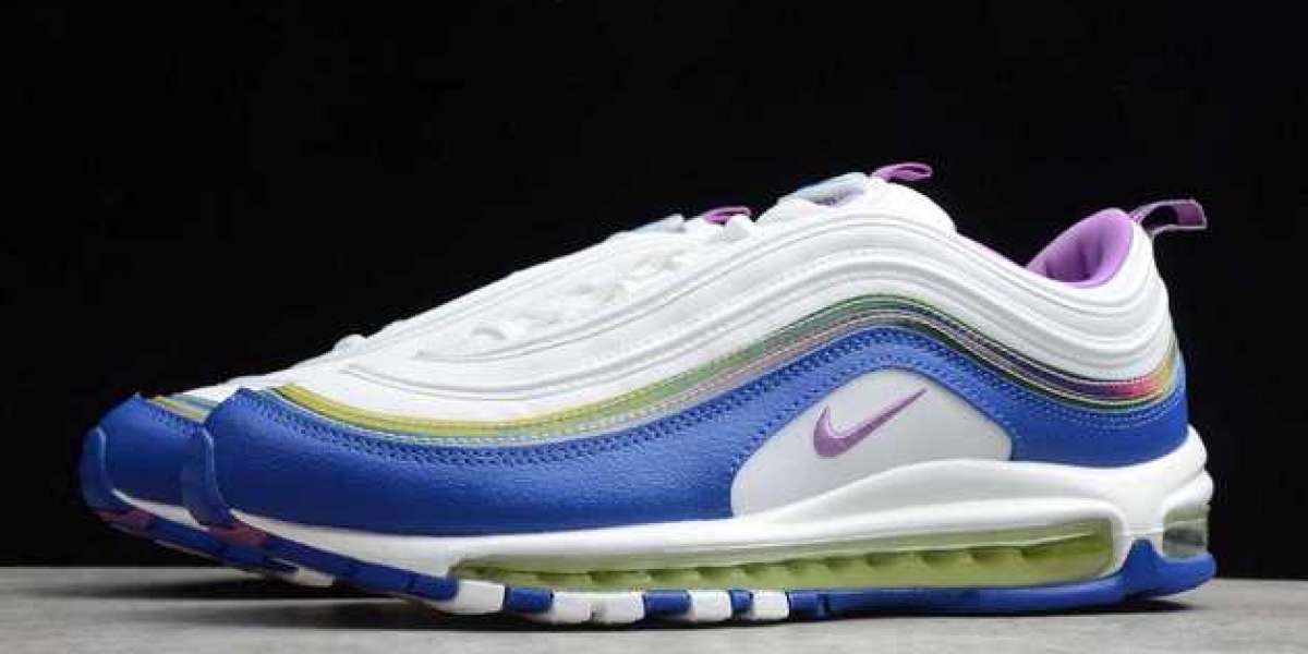 Nike Air Max 97 “Easter” White/Purple Royal Blue CJ0591-100