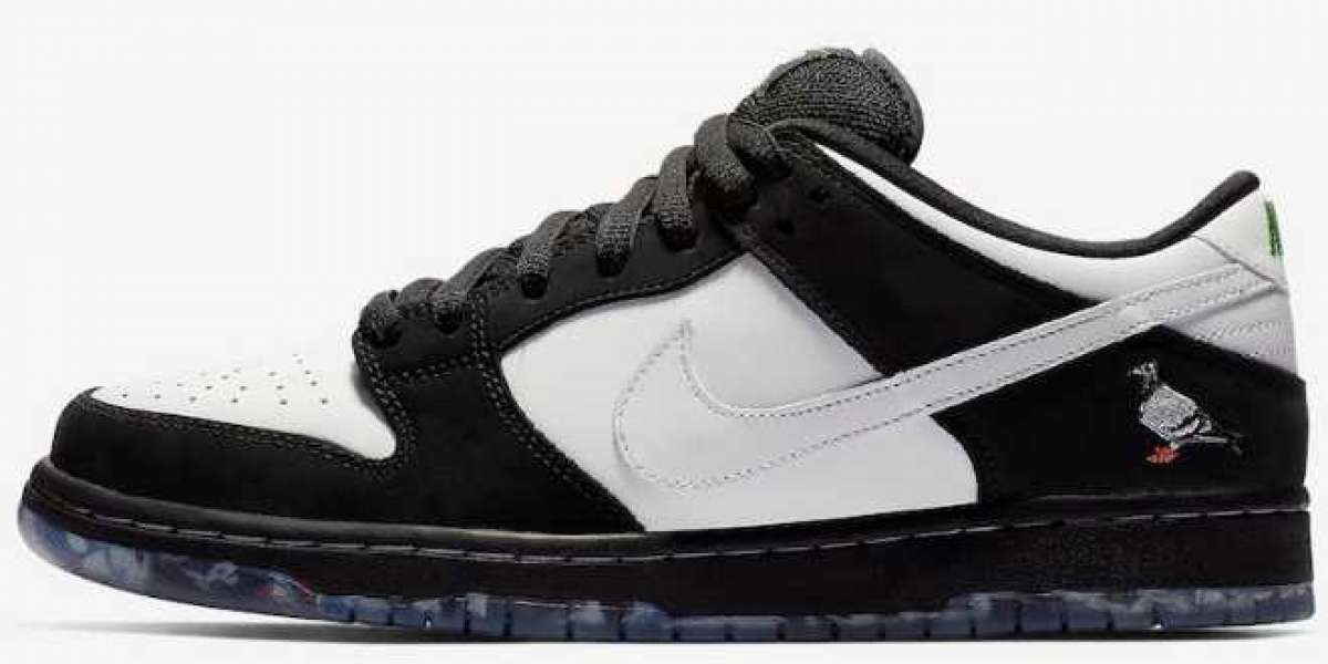 2020 Nike SB Dunk Low “Panda Pigeon” Black/White BV1310-013 Online