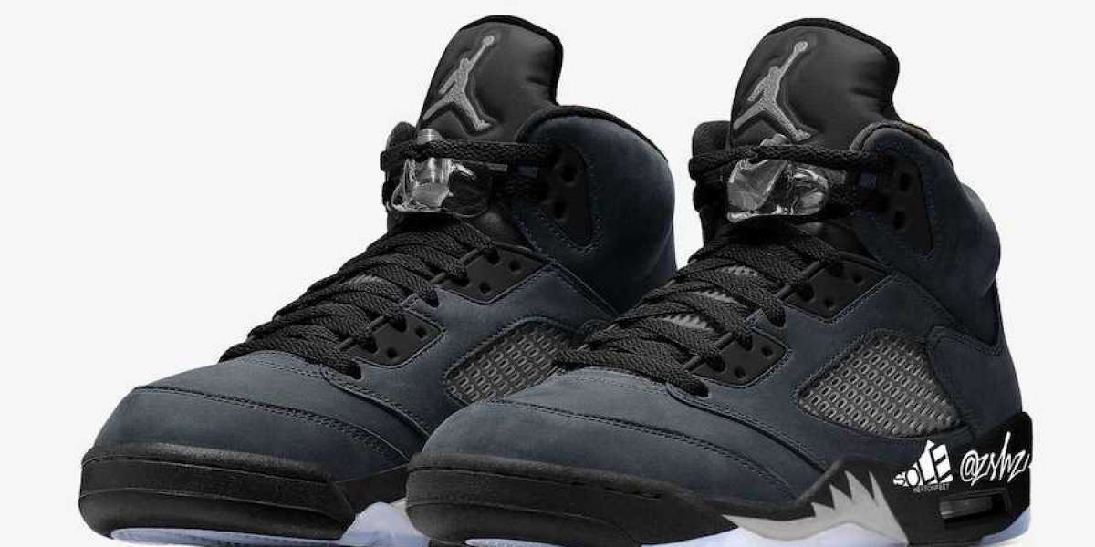 DB0731-001 Air Jordan 5 "Anthracite" Anthracite/Wolf Grey-Clear-Black released in 2021