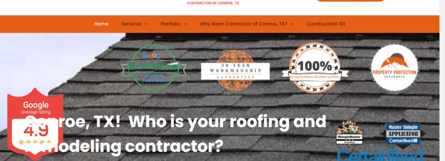 Rizen Roofing Remodeling Contractor of Conroe Cover Image