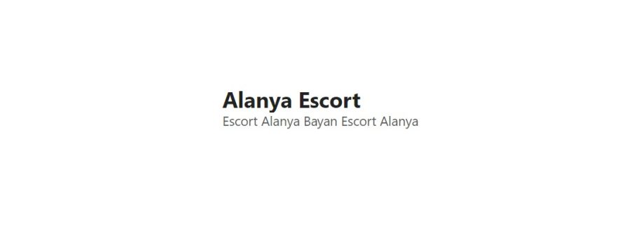 Alanya Escort Cover Image