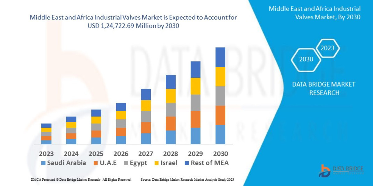 Middle East and Africa Industrial Valves Market Size, Share, Trends, Key Drivers, Demand, Opportunity Analysis and Compe