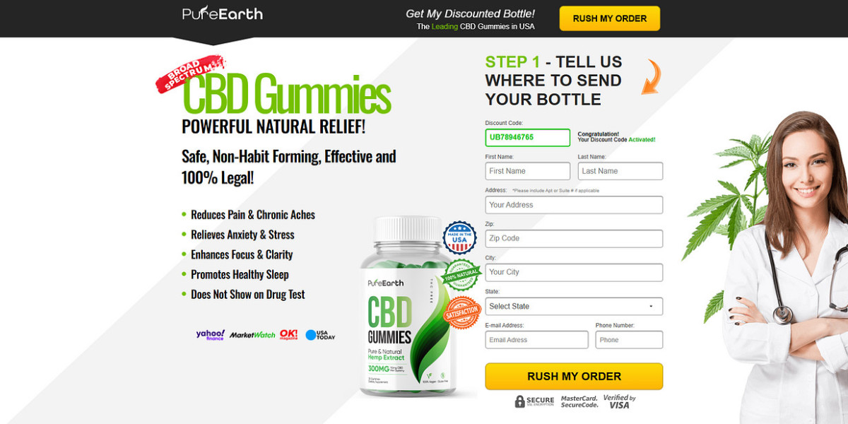 Pure Earth CBD Gummies USA Reviews [2025]: Price and Buying Guide
