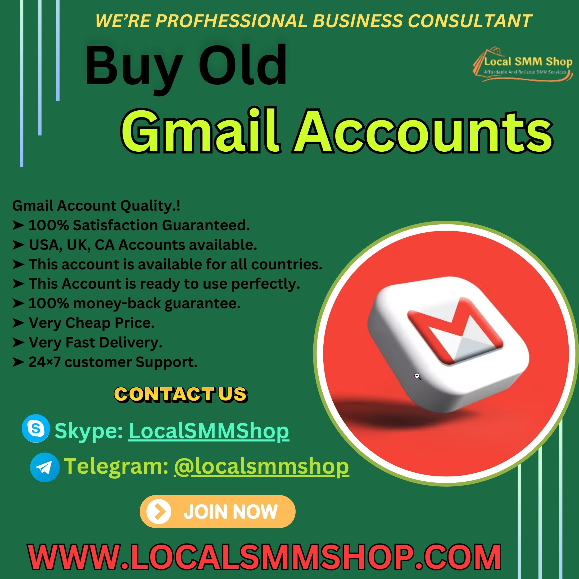Buy Old Gmail Account Profile Picture