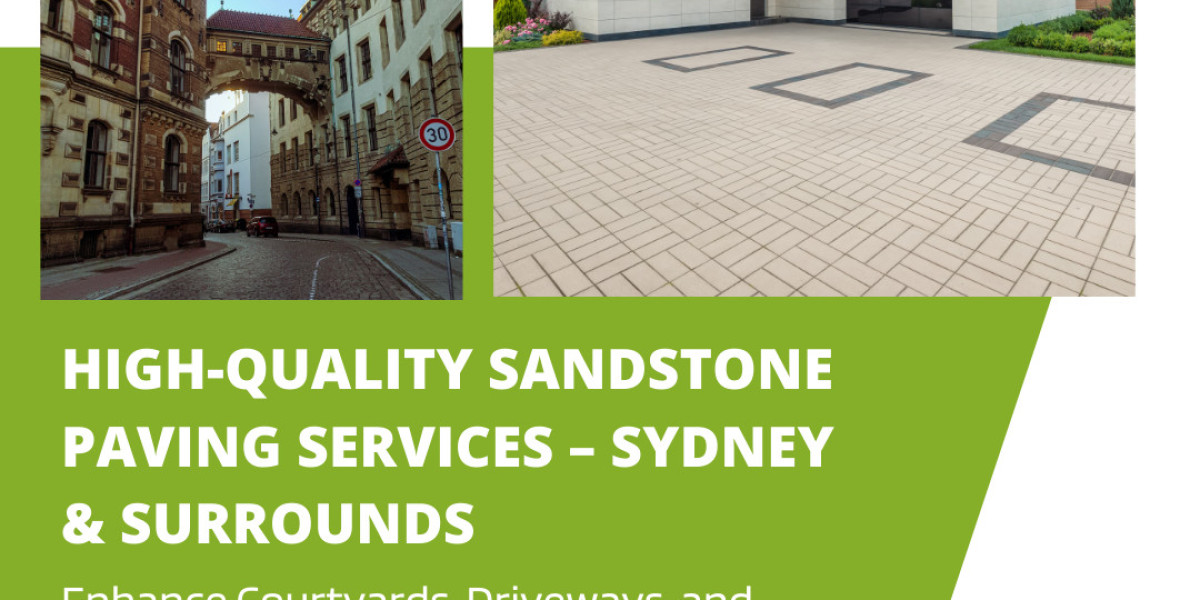 Commercial Sandstone Flagging