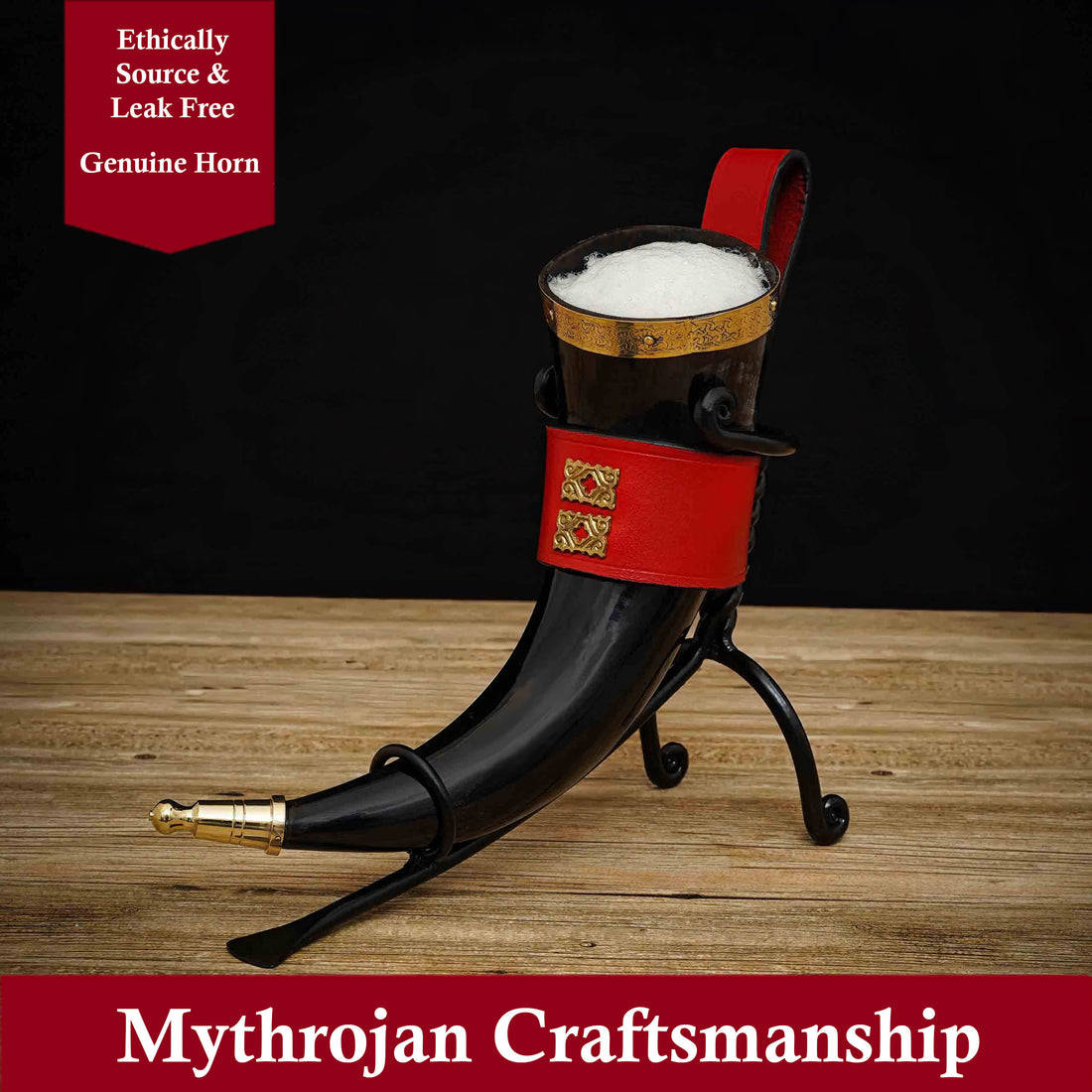 Find Authenticity with Mead Horns for Sale and Drinking Horns for Sale at Mythrojan