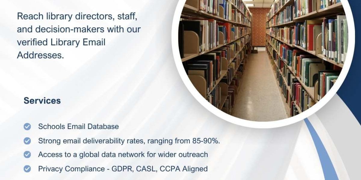 Get the Verified Library Email Addresses for Marketing Reach