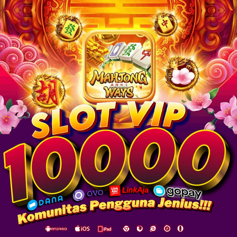 Agen Slot Mahjong Ways 10000 Bonus Scatter Mpo Play Gampang Turun
