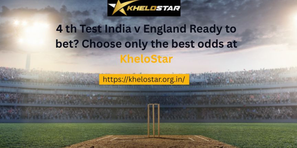 4 th Test IND vs ENG Ready to bet? Choose only the best odds at KheloStar