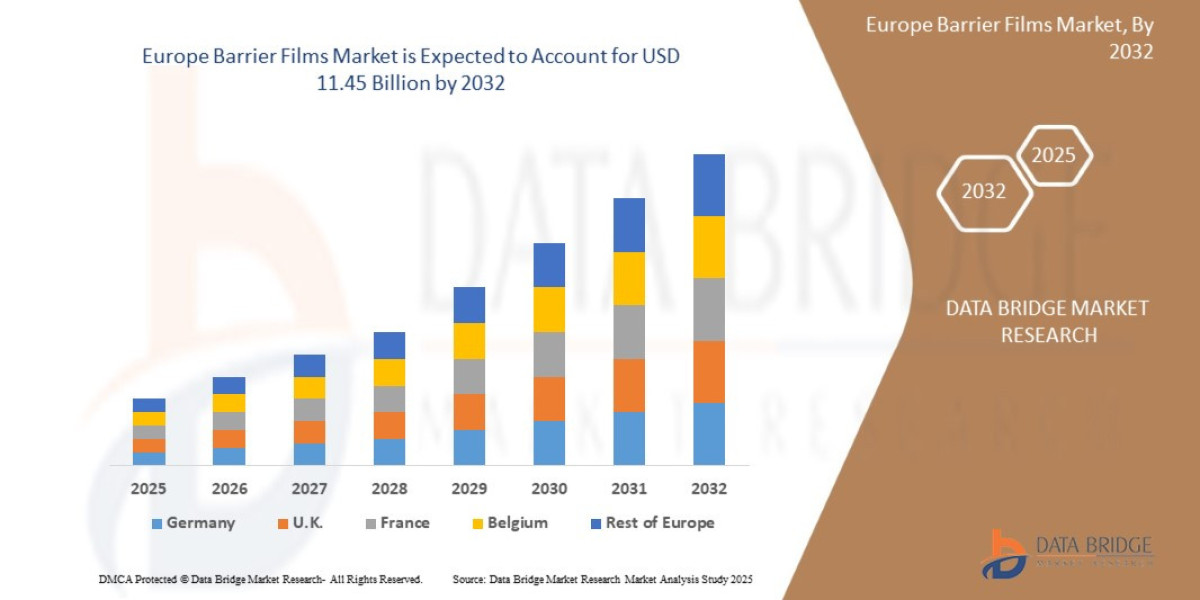 Europe Barrier Films Market Overview, Growth Analysis, Trends and Forecast By 2032