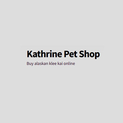 Kathrine Pet Shop Profile Picture