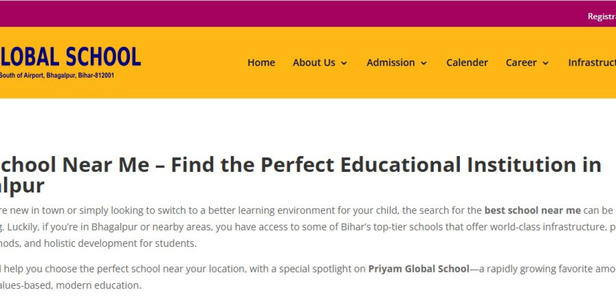 Discovering Priyam Global: The Search for the Best School Near Me