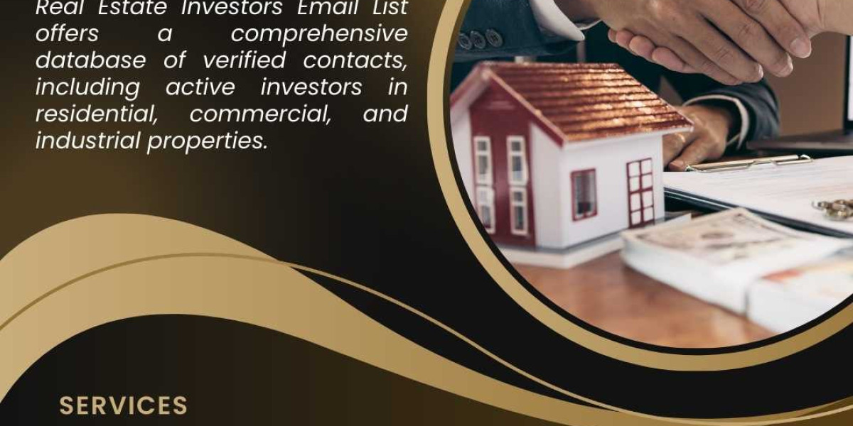 Real Estate Investors Email List-Connect with Property Investment Professionals