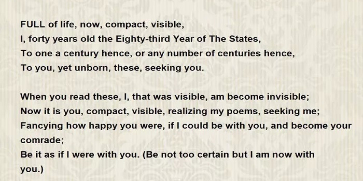 30 Walt Whitman Poems About Life You May Be Interested In