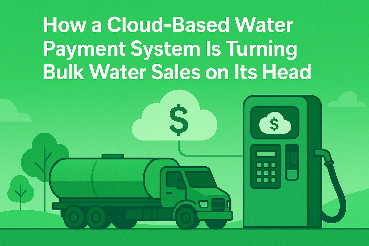 How a Cloud-Based Water Payment System Is Turning Bulk Water Sales on Its Head | by Jon Keller | Aug, 2025 | Medium