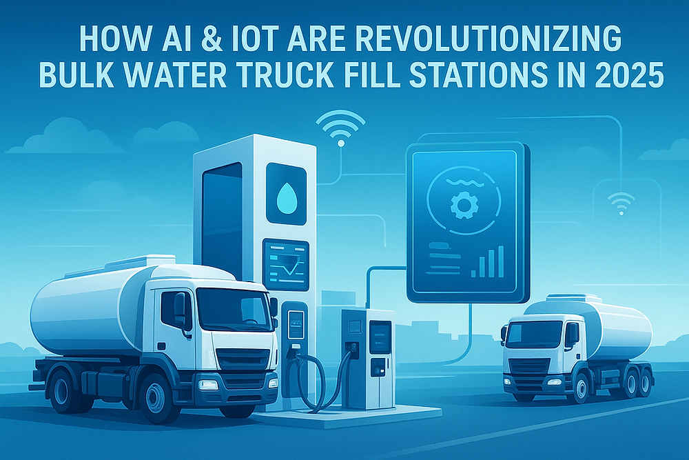 How AI & IoT Are Revolutionizing Bulk Water Truck Fill Stations in 2025