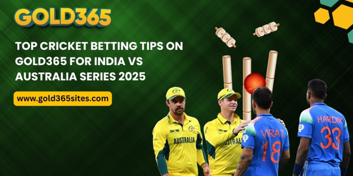 Top Cricket Betting Tips on Gold365 for India vs Australia Series 2025