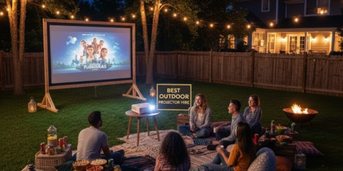 Best Outdoor Projector Hire for Epic Backyard Movie Nights
