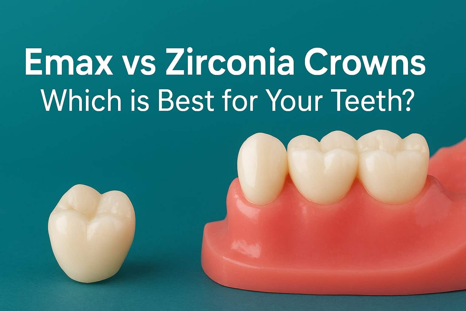 Emax vs Zirconia Crowns: Which is Best for Your Teeth?