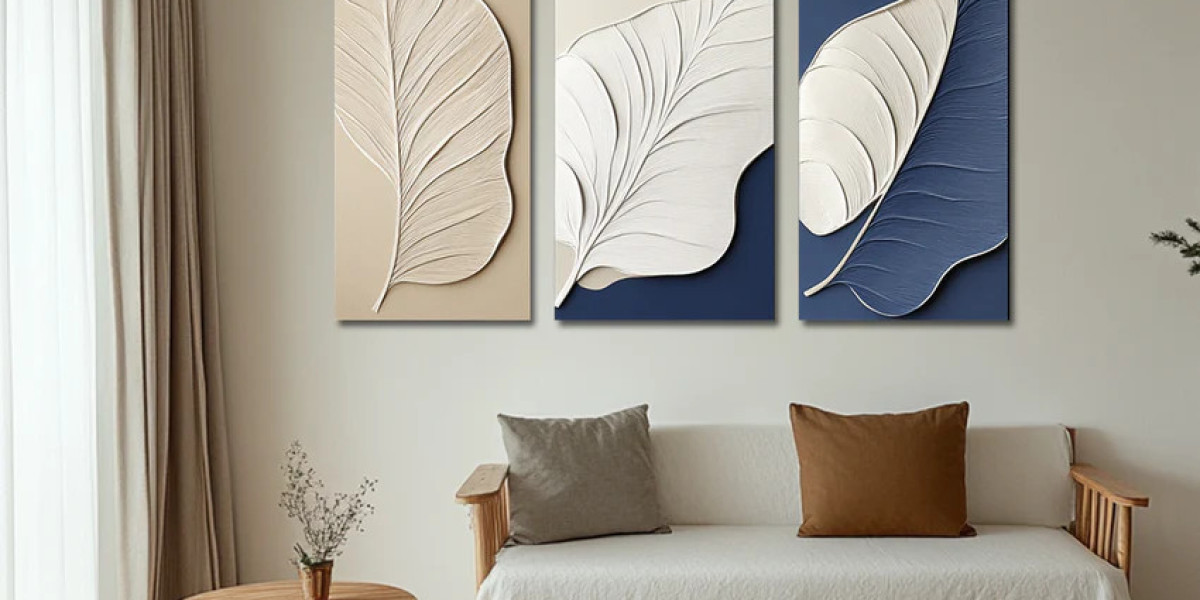 Wall Art 3D Cool: Modern 3D Living Room Wall Art and Gold Wall Decor.